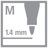 Metallic Premium Felt Tip Pen - STABILO Pen 68 Metallic
