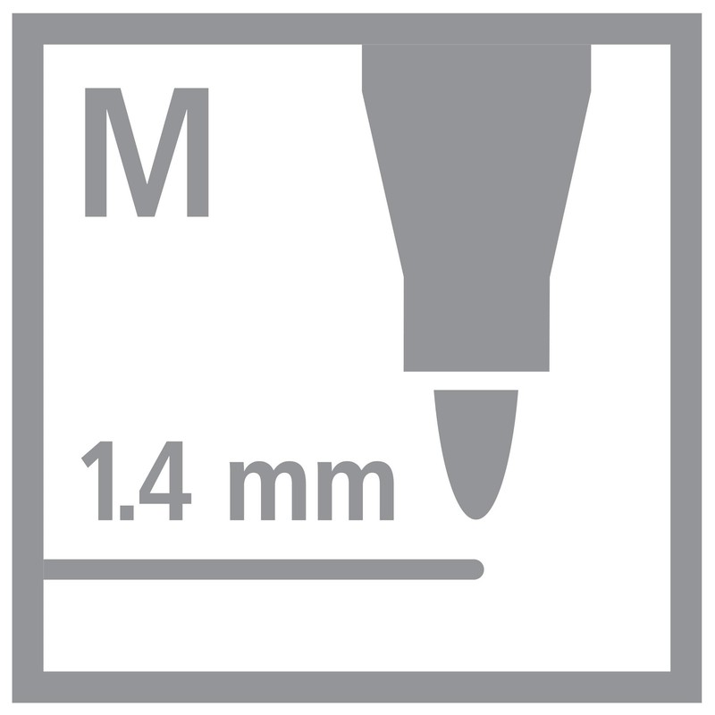 Metallic Premium Felt Tip Pen - STABILO Pen 68 Metallic