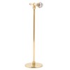 Copper Gold plated Microphone Model Microphone Crafts Ornaments Musical Instrument