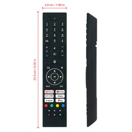 Replacement TV Remote Control Applicable For Panasonic RC45137T TB-32S45AEY TB-40S45AEY Smart Full HD LCD TV