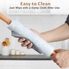 Gymdin 18.9-inch Marble Rolling Pin with Wooden Handles & Base