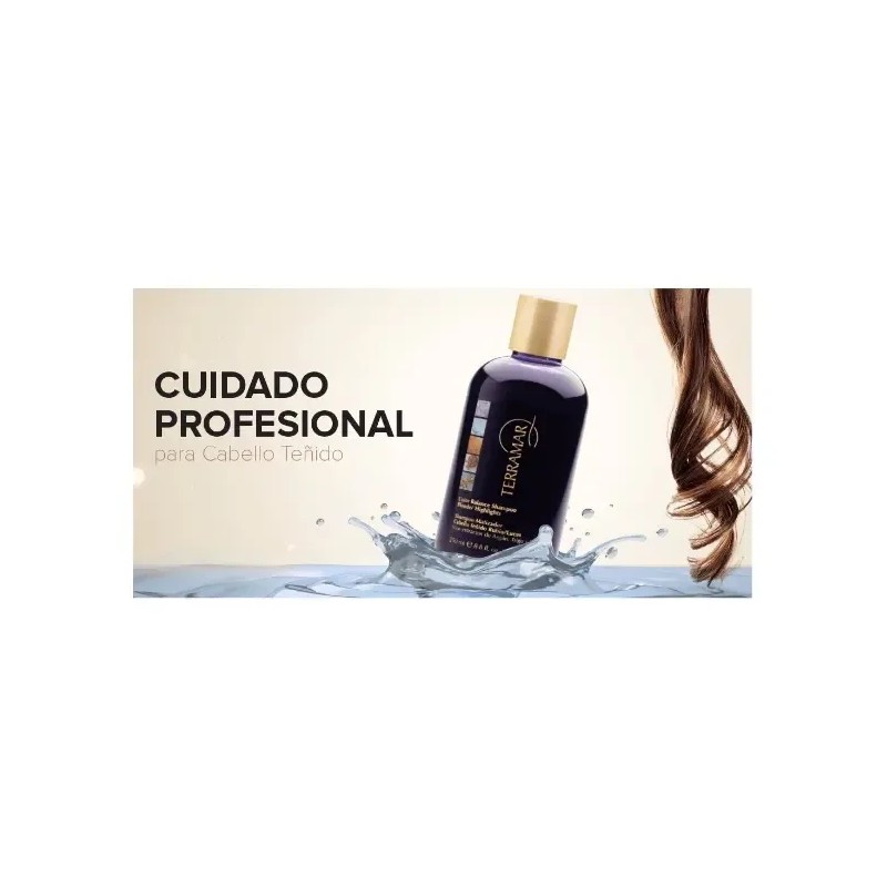Shampoo Matizador Rubios Cabello Terramar /sa