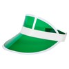 Wicked Costumes Green Visor Hat Outfit accessory for Poker Vegas