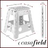 Casafield 16" Folding Step Stool with Handle (Set of 2),