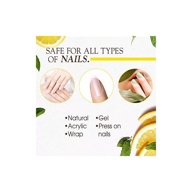 Gena Exfoliante Blanqueador Gena Nail Brite Con Cepillo, Limpia E