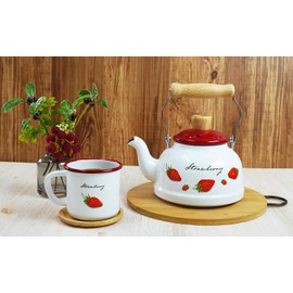 Fuji Hollow Strawberry Kettle, 0.4 fl oz (1.6 L) STB-1.6K
