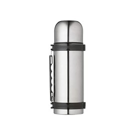 MasterClass Vacuum Flask with Handle, Stainless Steel, for Hot and Cold Drinks, 1 Litre (1.75 Pints)