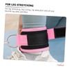 WOONEKY 1Pc Pink Ankle Strap for Fitness Resistance Band Durable