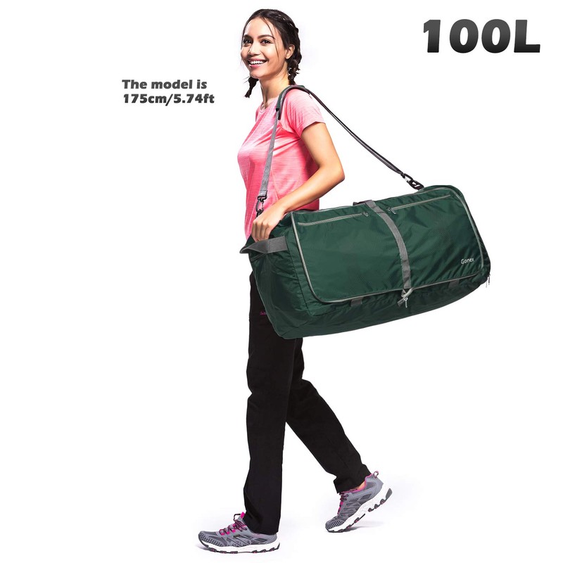 Gonex 100L Foldable Travel Duffel Bag, Over-Sized Luggage Travel Duffle