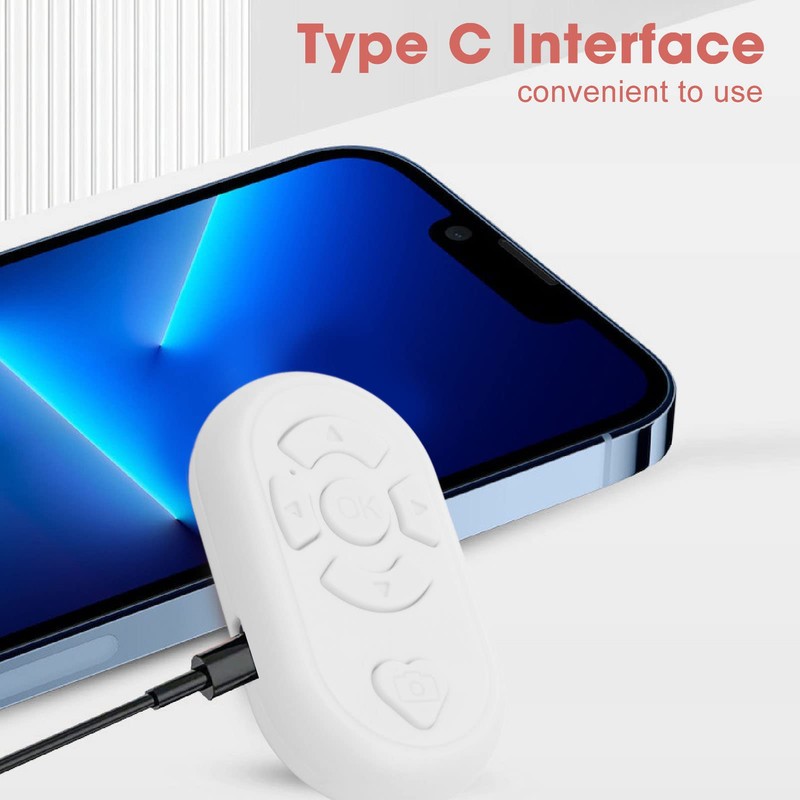 Bluetooth Remote Control Page Turner, für TikTok für Kindle App