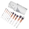 10Pcs Makeup Brush Eyelash Blush Brush set with Storage Holder