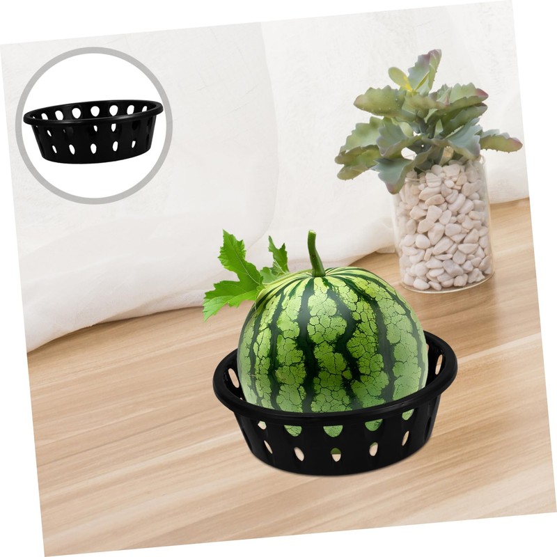 iplusmile 4pcs Fruit Holder Sliding Watermelon Fixing Rings for Display