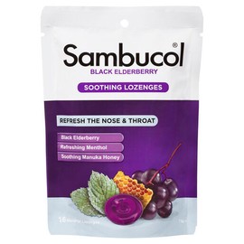 Sambucol Soothing Menthol Lozenges 16 Pack