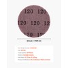 VEVOR 5-inch Mesh Abrasive Sanding Discs, 50PCS 120 Grit Anti-Clogging