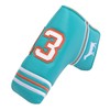 SHABIER Cyan Golf Putter Cover with NO.13 Design Headcover for