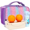 FlowFly Kids Lunch box Insulated Soft Bag Mini Cooler Back