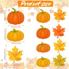 36pcs Fall Pumpkin Maple Leaf Hanging Swirls Decorations,Fall Thanksgiving Hanging Swirls Streamers Ceiling Swirl for Fall Home Office Classroom Party Decorations