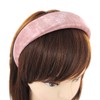 axy Wide Headband with Fabric Padded in Marble Look Elegant