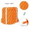 Super-Skin 1/2 in Polyester Rope 200 FT Nylon Pulling Rope