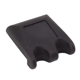 Pool Stick Holder, Portable 2 Holes Pool Cue Holder Against Table, Bar, Chair, Weighted Cue Stick Holder with Non Slip Pad, Cue Stick Claw Rack, Plastic Billiard Cue Holder