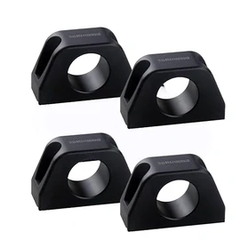 Blue Shark 153- Sailboat Aluminum Deck Fairlead - 14mm line (4- Pack)