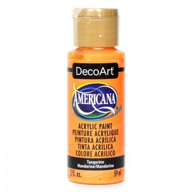 DecoArt Americana Acrylic Paint, 2-Ounce, Tangerine