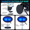 eTzone New Magnets LED Forklift Safety Lights - Blue 20W