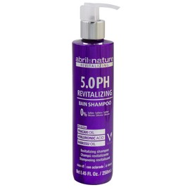 abril et nature - 5.0 pH revitalising bain shampoo - 250 ml - treatment after technical work - vegan
