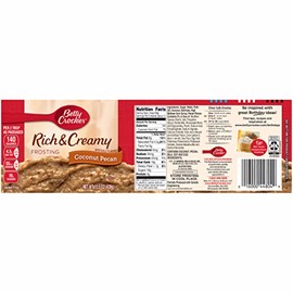 Betty Crocker Rich & Creamy Coconut Pecan Frosting 15.5 oz (Pack of 4)