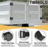TIBEGOLD Weld on Trailer Hinges, Heavy Duty Dump Trailer Gate