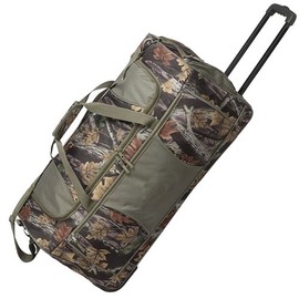 Rolling Camping Travel Sport Duffel Bag (CAMO)