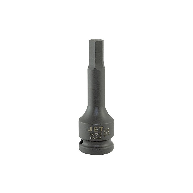 JET 687215-1/2-Inch Drive, 1/2', Hex Bit, 3' Length, SAE Impact