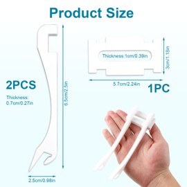 Extension Tray for Cricut Maker 3/Maker, Explore Air 2/Air 3, Cutting Mat Support Holder for Cricut 12x12 Mat Tray Extender Removable Cutting Mat Holder for Cricut Machines