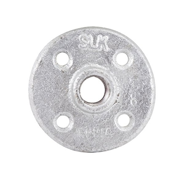 LDR 311 F-38 Galvanized Floor Flange, 3/8-Inch