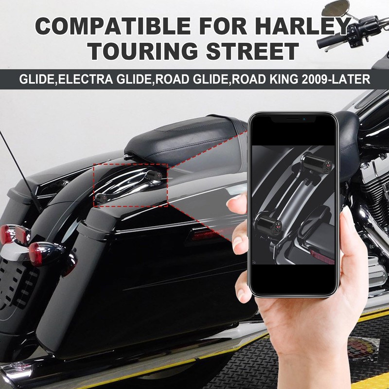 4 Point Docking Hardware Cover for Harley Touring Electra Glide