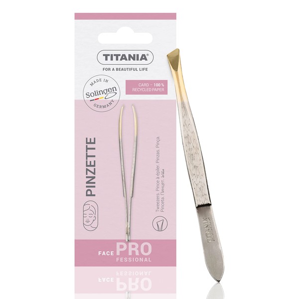 TITANIA Tweezers from Solingen (8 cm) • Made in Germany
