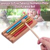 3-Tone Tabletop Chimes Meditation Chime Colorful Wind Bell Educational Musical