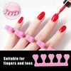 50pcs Foam Sponge Toe Separators Finger Dividers Soft Sponge Finger