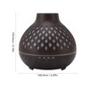 400ml Aromatherapy Humidifier Onion Wood Grain Aroma Humidifier Colorful Light