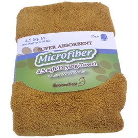 GroomTex Pet Microfiber Drying Towel 4.5 SqFt.