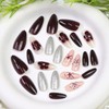 Almond Press on Nails Medium Fake Nails Press ons with