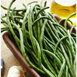 TomorrowSeeds Dark Green Yard Long Bean Seeds | USA Chinese Green Beans Fresh Asian Seed 2025 - 30+ Count