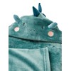 Vertbaudet Kids & Parents Blanket with Sleeves Aqua/Dragon Teens/Adults