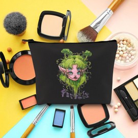TOBGBE Fairy Singer Cosmetic Makeup Bag - Music Tour 2024 Gift - American Singer Inspired - Green Por-tals