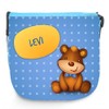 Children Shoulder Bag with name Levi and Motif with Bear