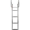 Amarine Made 4 Step Boat Ladder Telescoping Ladder Inboard Folding