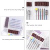 Kisangel 1set Alloy Nail Drill Bits Set Sanding Manicure Drill