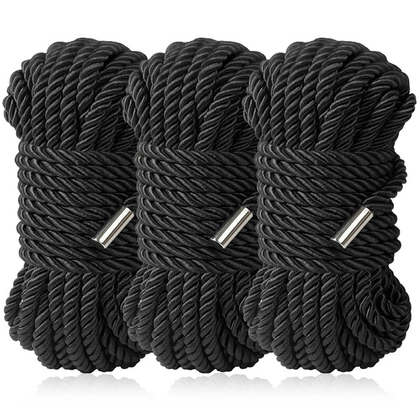 BAVIHOR Silk Rope Soft Rope, Skin Friendly Durable Long Rope,