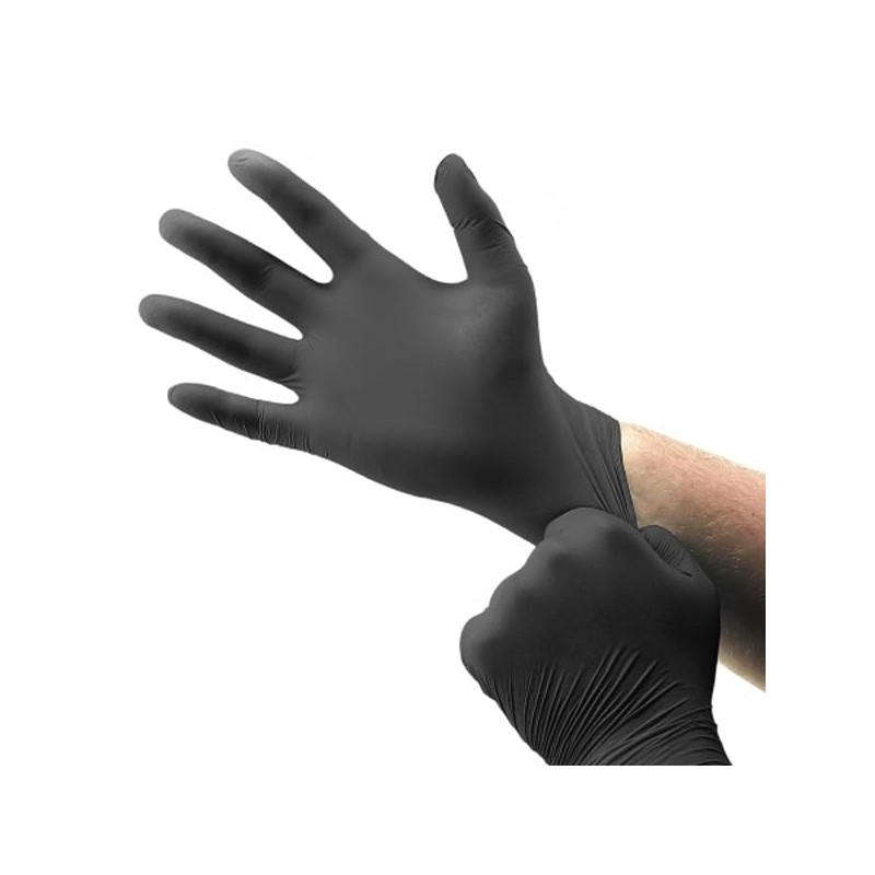 Delta Industrial Powder Free Nitrile Gloves 6gm, Disposable, Food Safe,