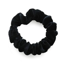 JewelVOX Scrunchie Hair Accessories, Women's Velour, Small, Simple, Adult, Cute (Black)